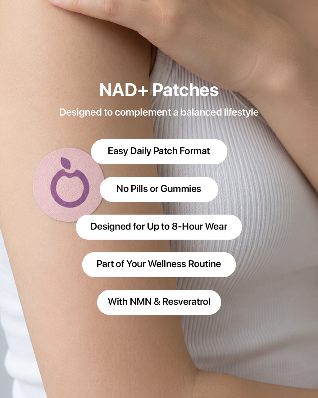 Cellure NAD+ Transdermal Patches